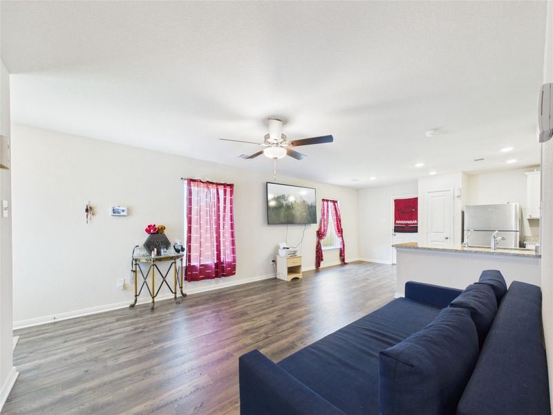 Furnished interior view inside a new home in Park Vista at El Tesoro, Houston (Image 14).