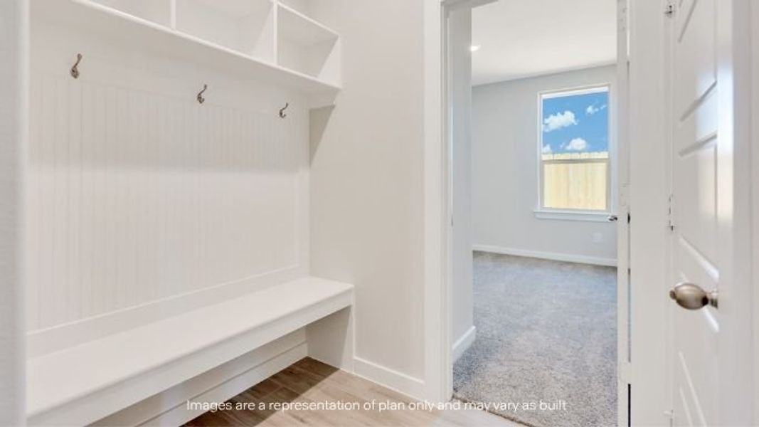 Representative unfurnished interior of a home built from the Blanco by D.R. Horton in Homestead at Parks Bell Ranch, Odessa (Image 23).