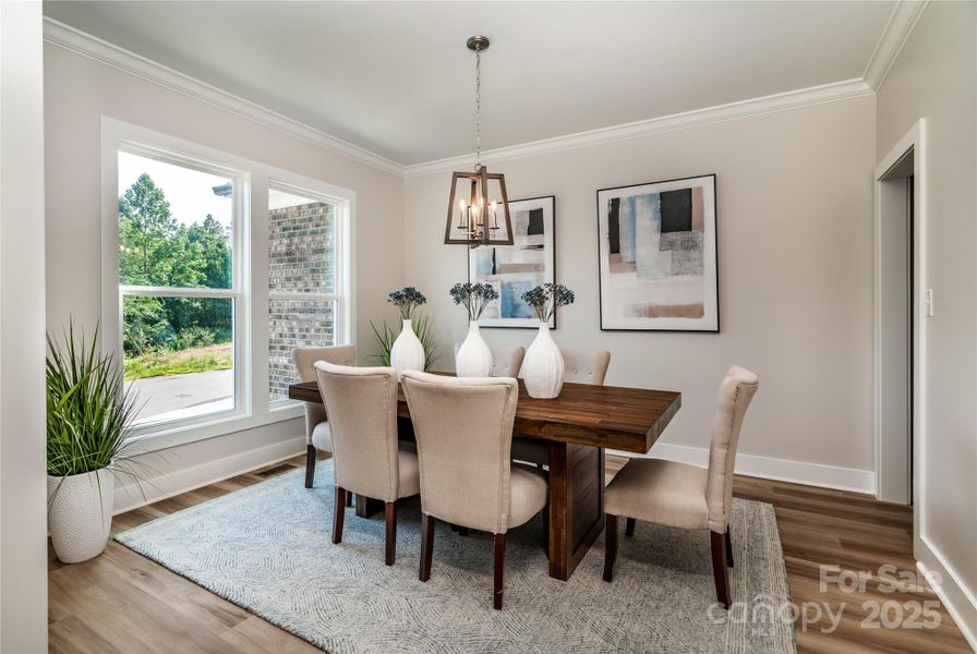 Furnished interior view inside a new home in , Dallas (Image 12). Furnished interior view inside a new home in , Dallas (Image 12).