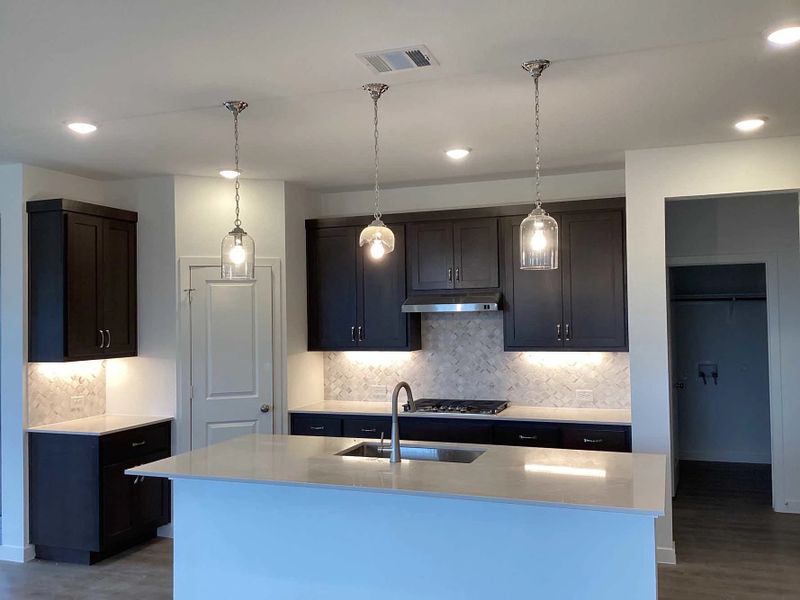 Kitchen Construction Progress featuring the Roosevelt Collection