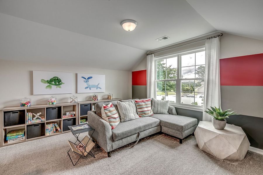 Representative furnished interior of a home built from the Dorchester - Genesis Value Collection by Mungo Homes in Citadel Point at Southbridge, Sneads Ferry (Image 7).