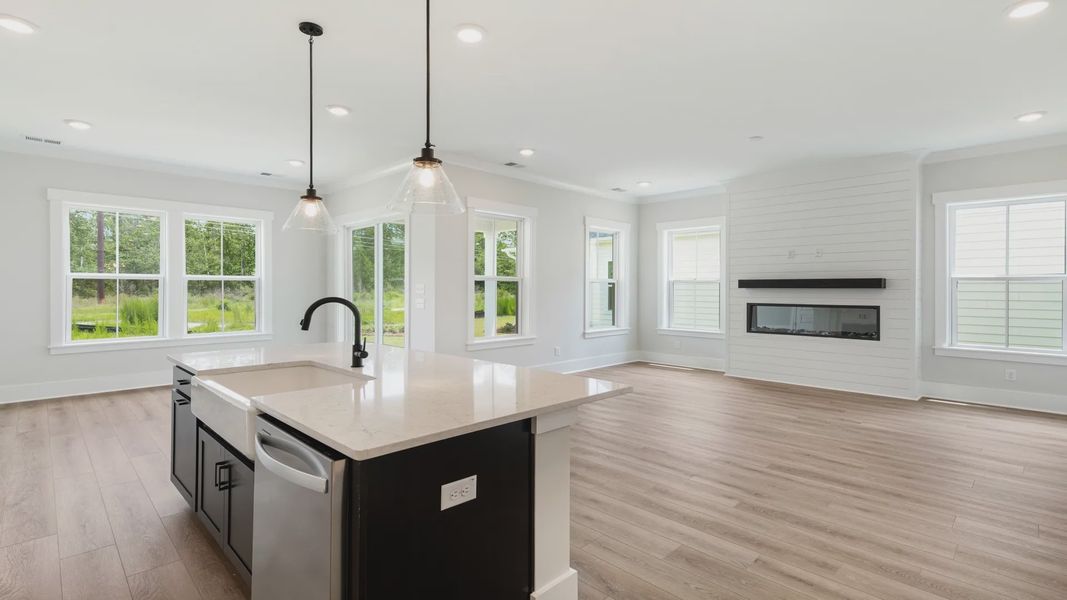 Furnished interior view inside a new home in Midtown at Nexton, Summerville (Image 6).