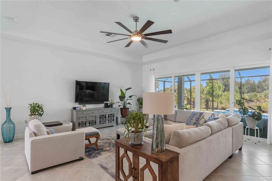Furnished interior view inside a new home in , Port Charlotte (Image 14). Furnished interior view inside a new home in , Port Charlotte (Image 14).