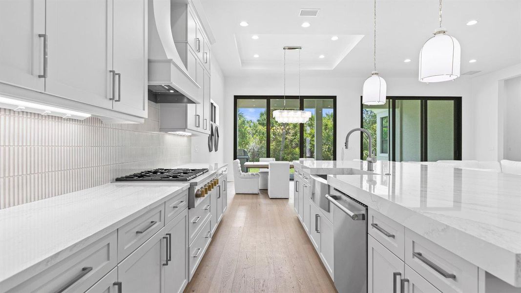 Kitchen staged Kitchen staged