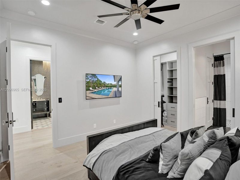 Furnished interior view inside a new home in , Hobe Sound (Image 31).