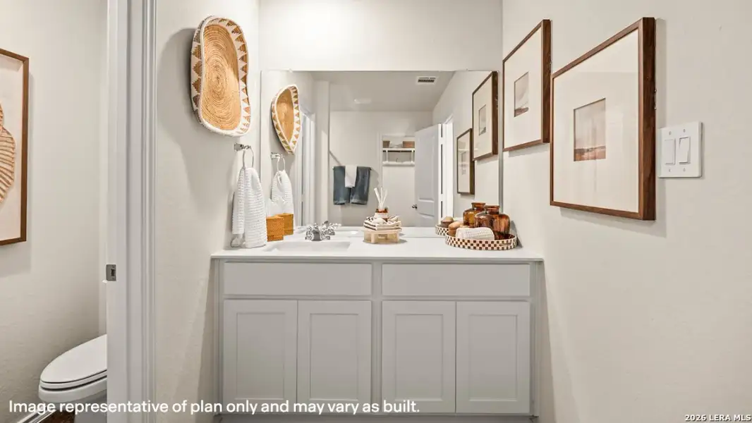Furnished interior view inside a new home in , San Antonio (Image 10).