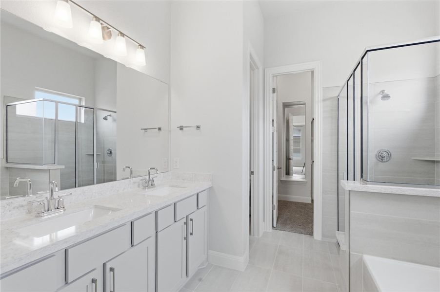 Furnished interior view inside a new home in Flora, Hutto (Image 9).