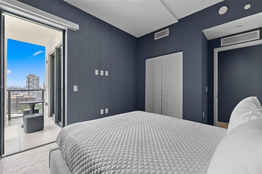 Furnished interior view inside a new home in , Miami (Image 33).