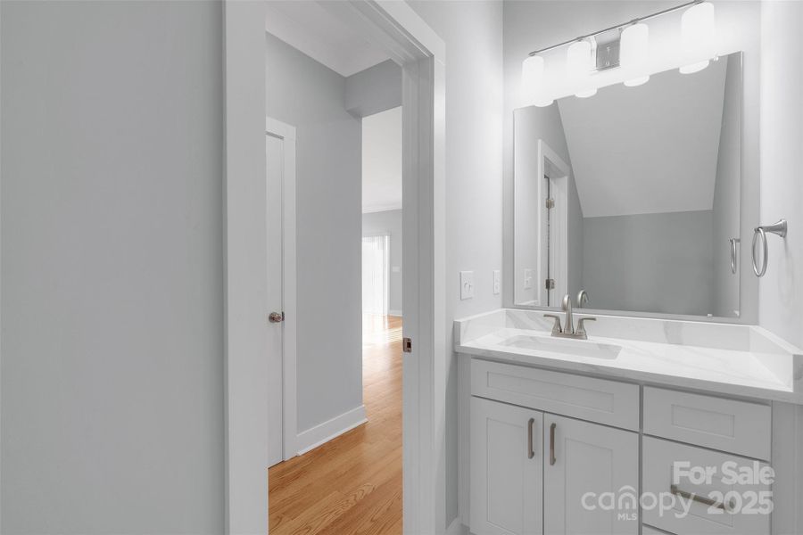 Furnished interior view inside a new home in , Charlotte (Image 10).