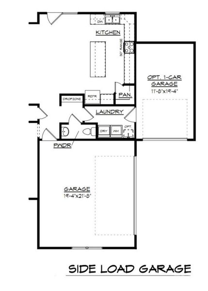 2D floor plan layout of this home in , Gastonia, NC (Image 4).