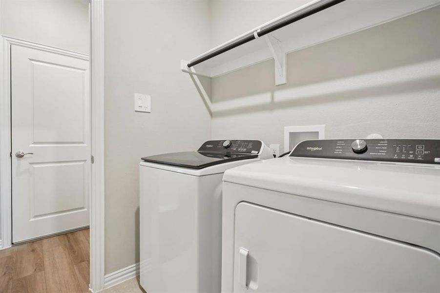 Photo is not of the actual home, but is an inspirational photo of builder’s model home and may depict options, furnishings, and/or decorator features that are not included.