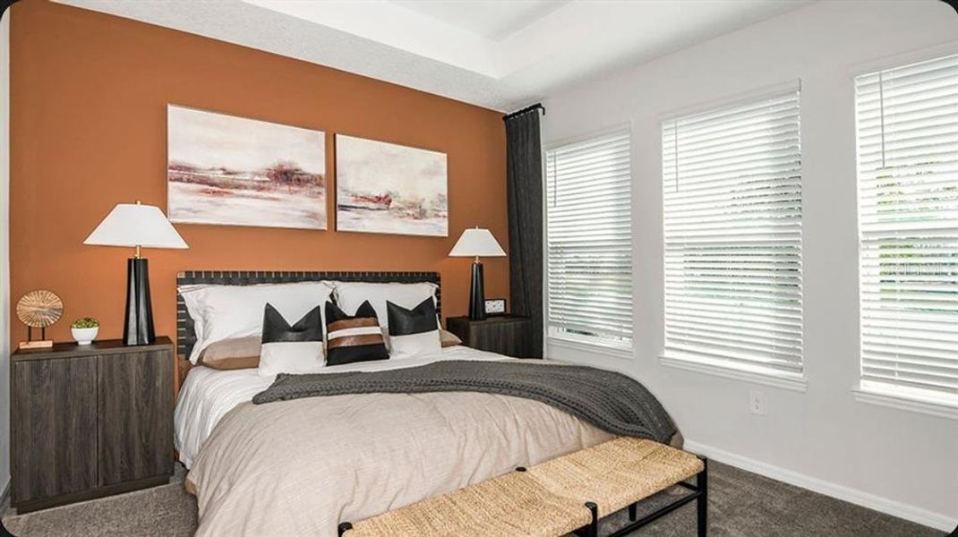 Furnished interior view inside a new home in Hillcrest, San Antonio (Image 3).