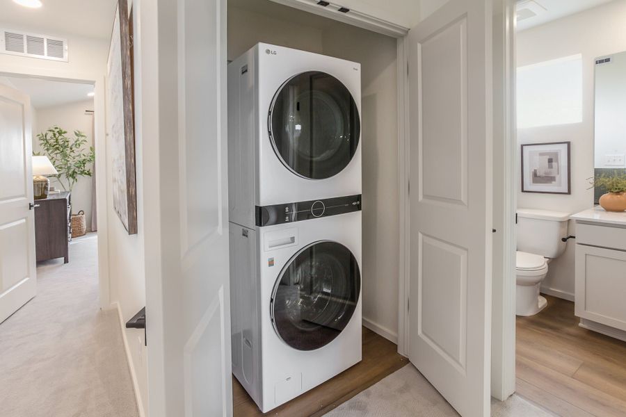Representative furnished interior of a home built from the Marigold by Hartford Homes in Prairie Song Cottages, Windsor (Image 32). Representative furnished interior of a home built from the Marigold by Hartford Homes in Prairie Song Cottages, Windsor (Image 32).
