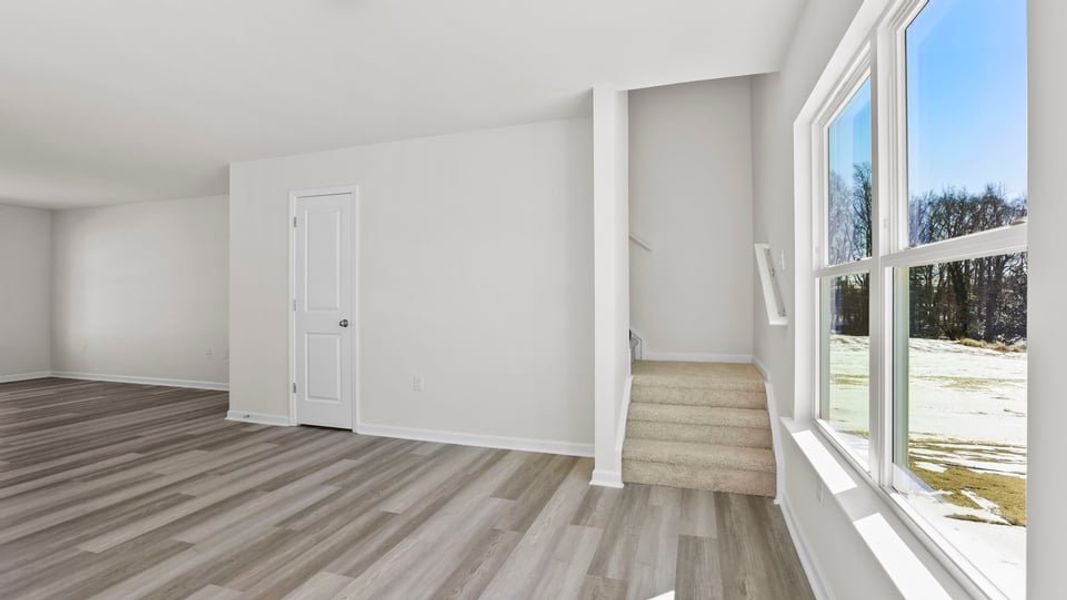 Spacious, unfurnished interior of a new home in Village Grove, Greenville (Image 24).