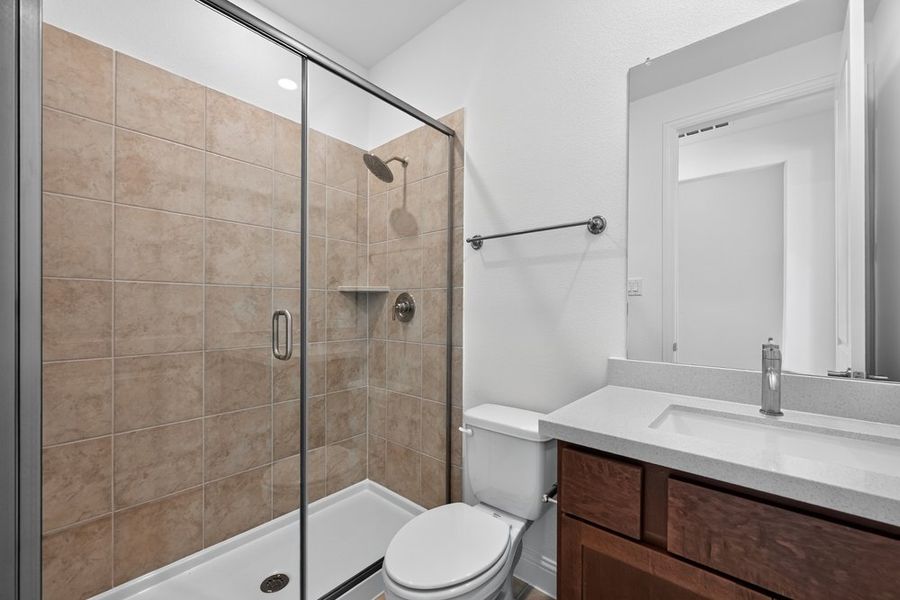 Furnished interior view inside a new home in South Oak, Lakewood Village (Image 12).