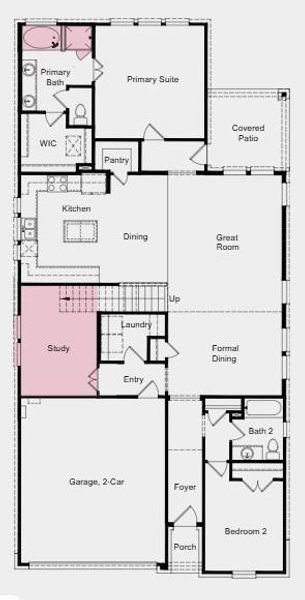 Additional Highlights include: media room, slide in tub at primary bath, study, bath 4 upstairs, and gourmet kitchen.
