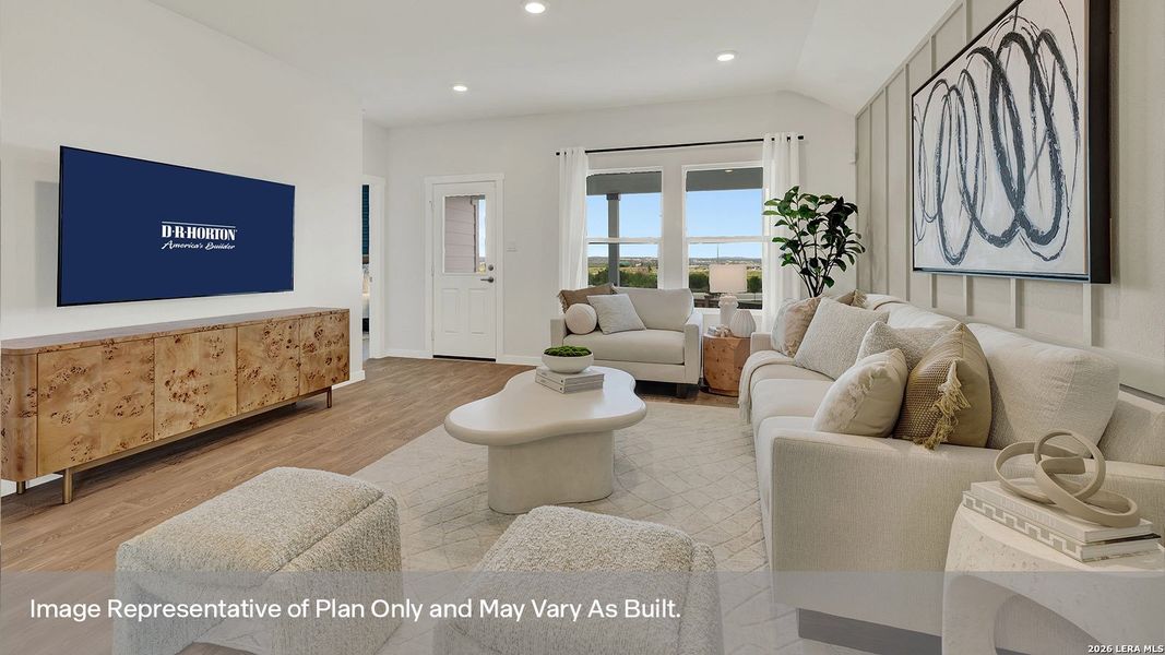 Furnished interior view inside a new home in Mayfair, New Braunfels (Image 12).