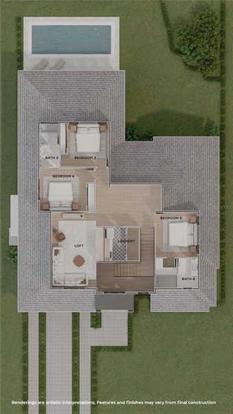 2D floor plan layout of this home in , Winter Park, FL (Image 3). 2D floor plan layout of this home in , Winter Park, FL (Image 3).