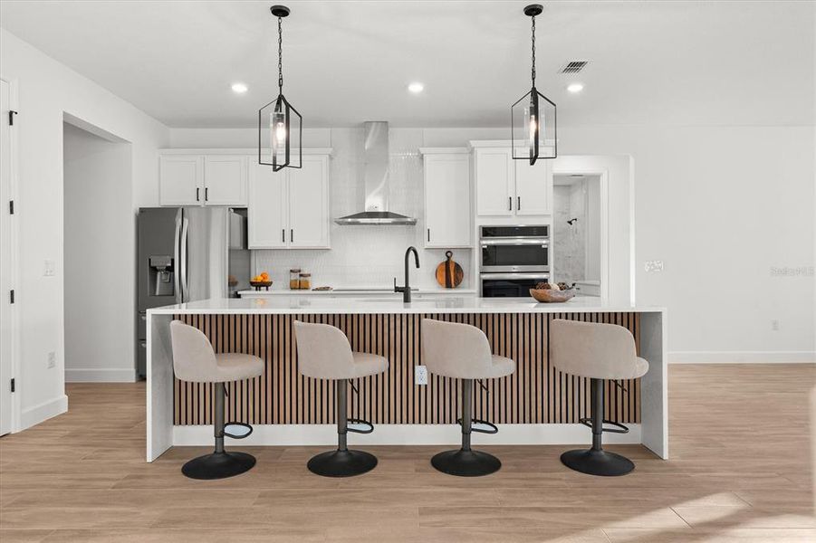 Furnished interior view inside a new home in , Orlando (Image 32).