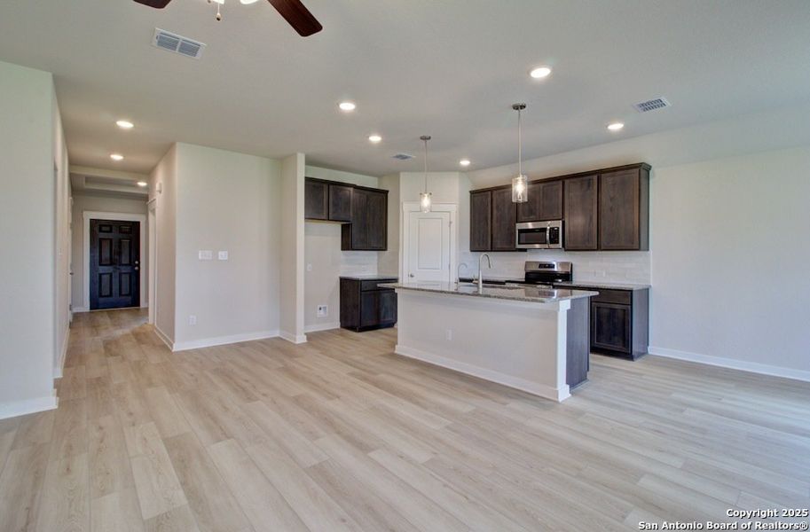Furnished interior view inside a new home in Cloud Country, New Braunfels (Image 6).