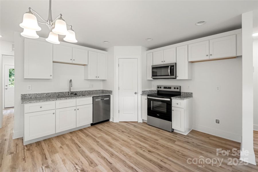 Furnished interior view inside a new home in , Albemarle (Image 8).