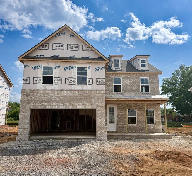 *Photo of actual home under construction. May 2026