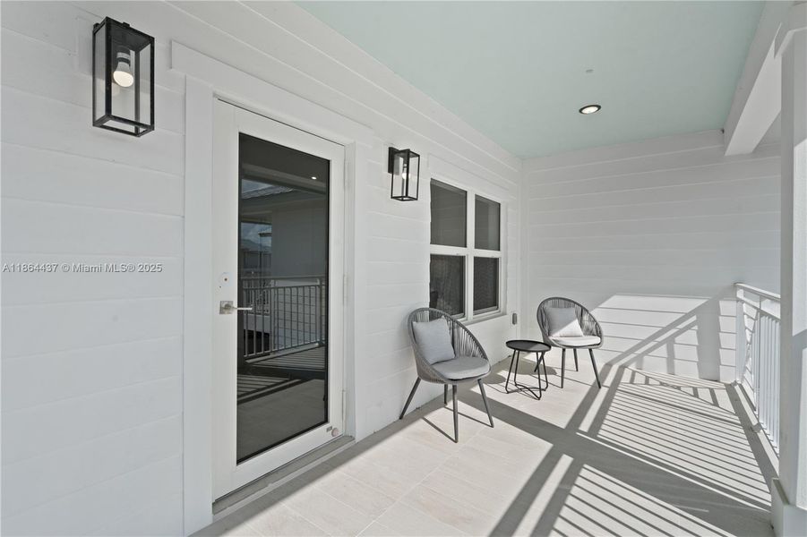 Furnished interior view inside a new home in , Islamorada, Village of Islands (Image 7).