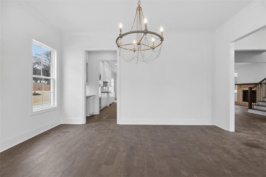 Spacious, unfurnished interior of a new home in , Suwanee (Image 43).