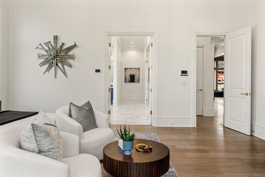 Furnished interior view inside a new home in , Milton (Image 78).