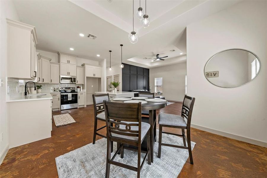 Furnished interior view inside a new home in , Waco (Image 9).