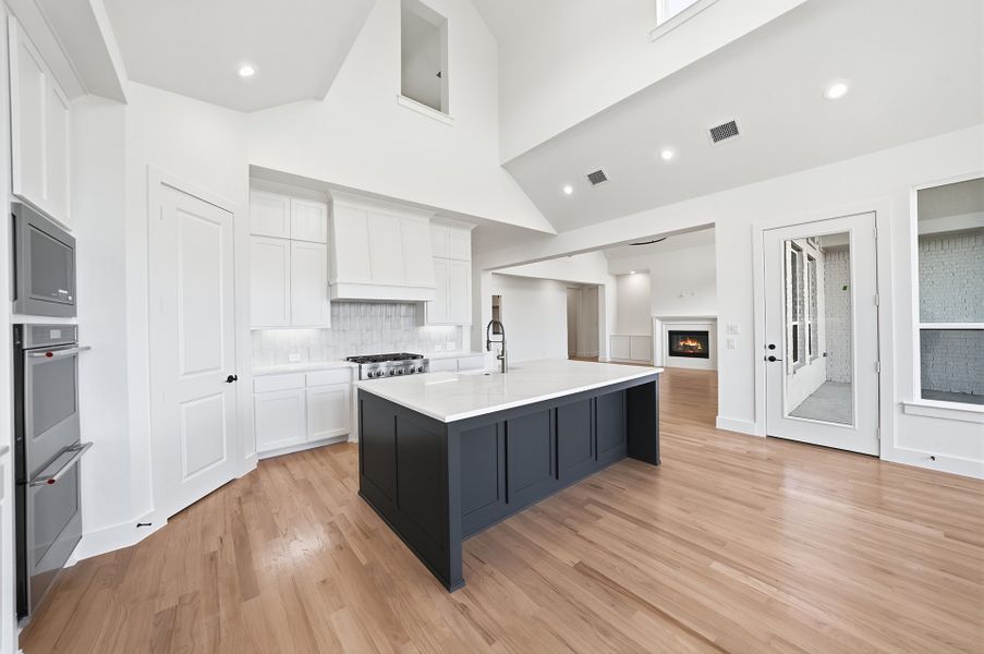 Furnished interior view inside a new home in Light Farms Graham/Reagan, Celina (Image 12).