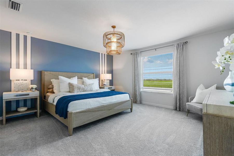 Furnished interior view inside a new home in Rye Ranch, Parrish (Image 12).