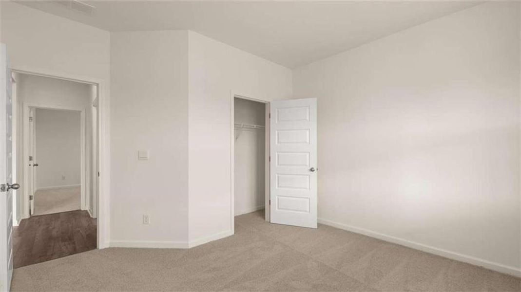 Spacious, unfurnished interior of a new home in The Gates at Pates Creek, Hampton (Image 41).