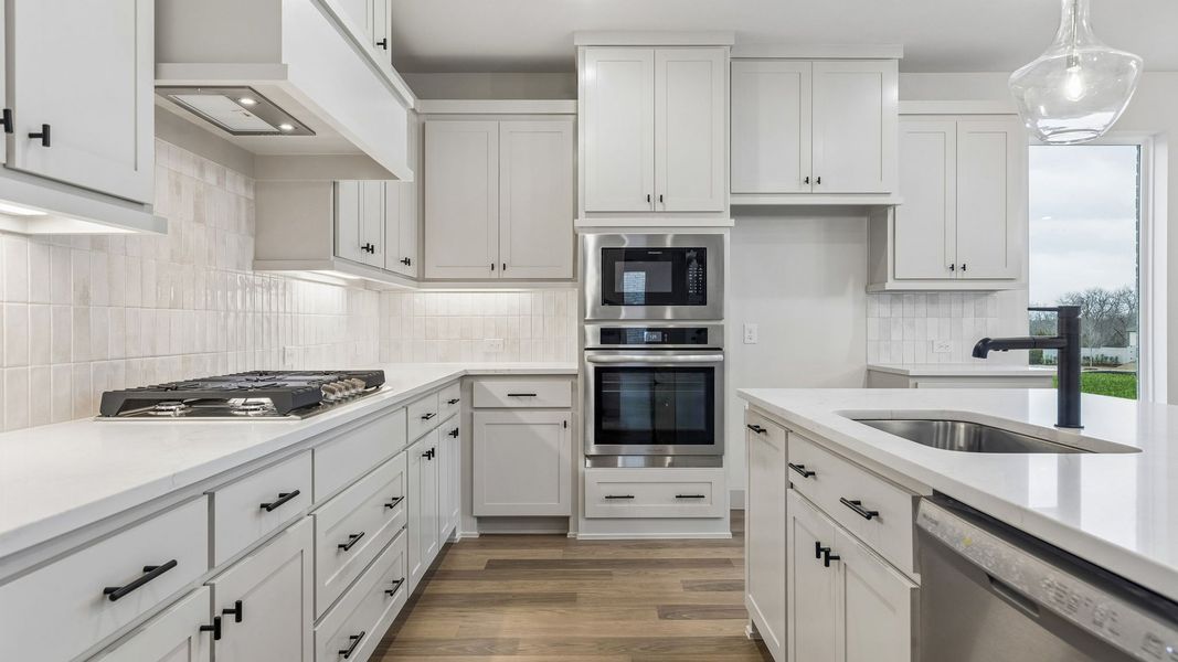 Representative furnished interior of a home built from the Toulouse II by Normandy Homes in Rainwater Crossing, Celina (Image 10).