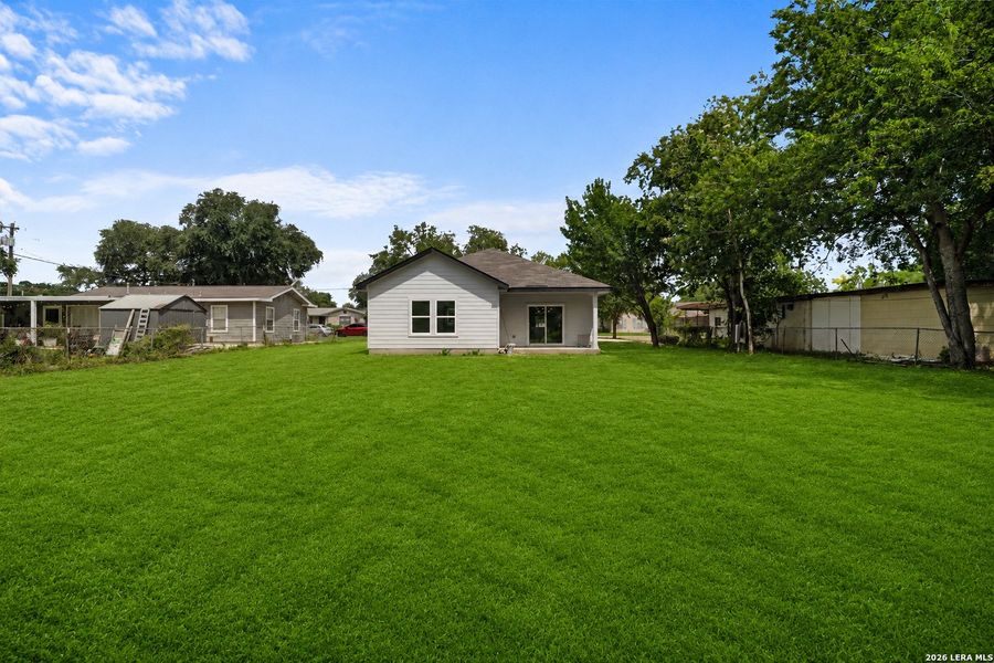 Exterior details and patio area of a home in , Castroville (Image 3). Exterior details and patio area of a home in , Castroville (Image 3).