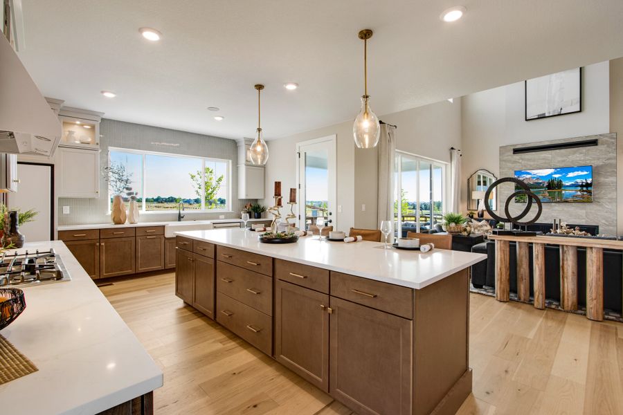 Representative furnished interior of a home built from the The Calloway by Tri Pointe Homes in Cordovan, Firestone (Image 12). Representative furnished interior of a home built from the The Calloway by Tri Pointe Homes in Cordovan, Firestone (Image 12).