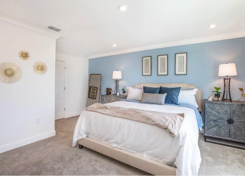 Furnished interior view inside a new home in Mirada, San Antonio (Image 15).