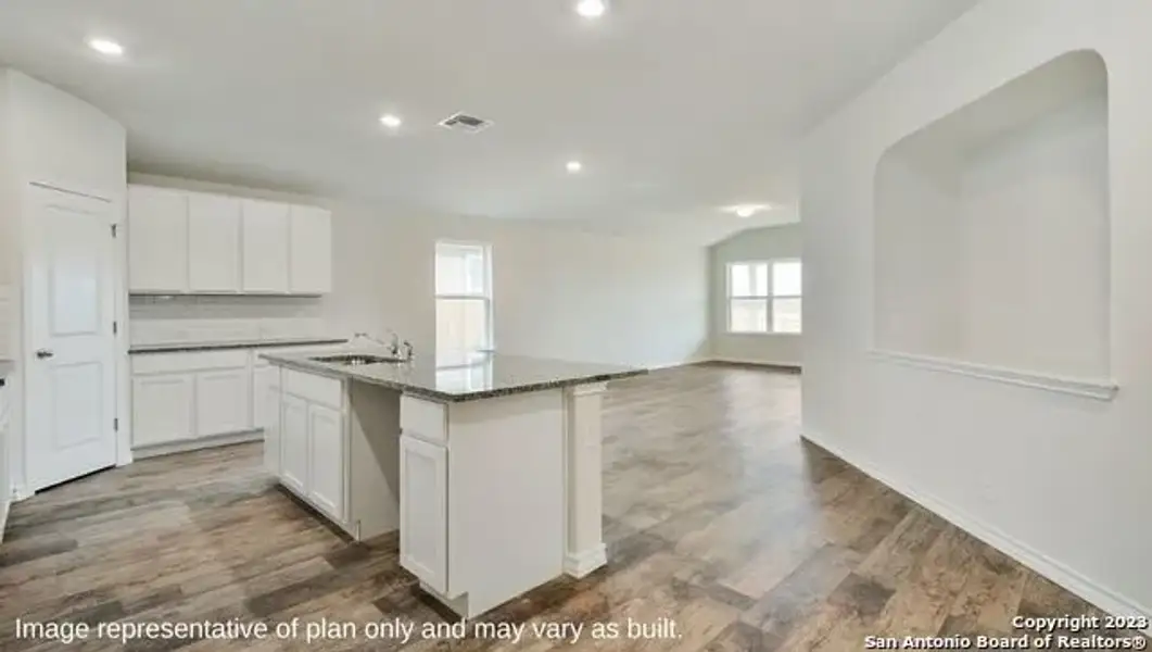 Furnished interior view inside a new home in Steele Creek, Cibolo (Image 7).