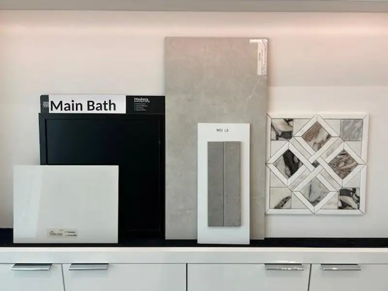 Sample of building materials used in homes in Bridgeland 45', 50', 70', Cypress (Image 5).