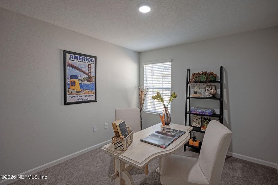 Furnished interior view inside a new home in , Jacksonville (Image 32).