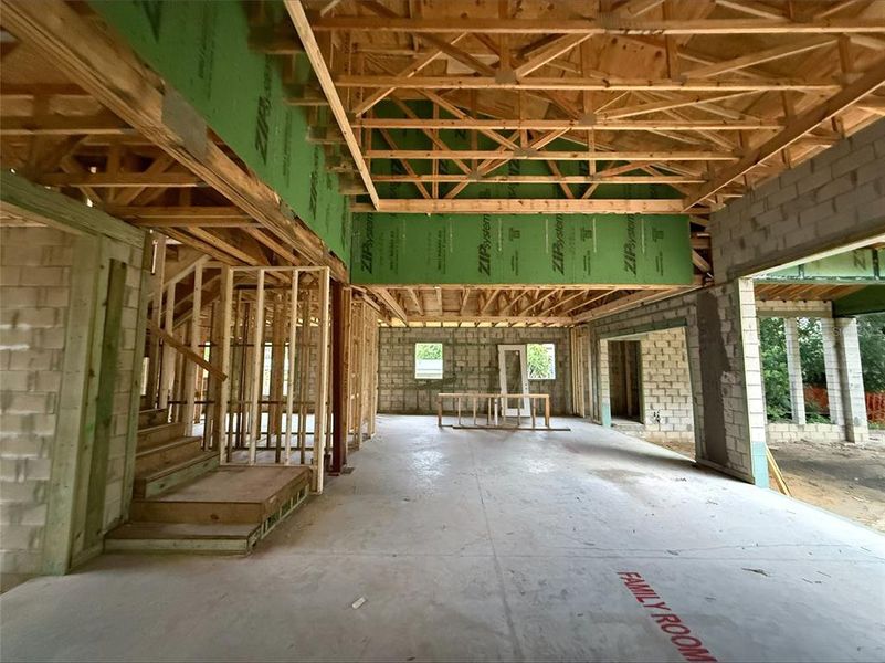 In-progress construction of a new home in Windermere, Windermere, FL (Image 11).