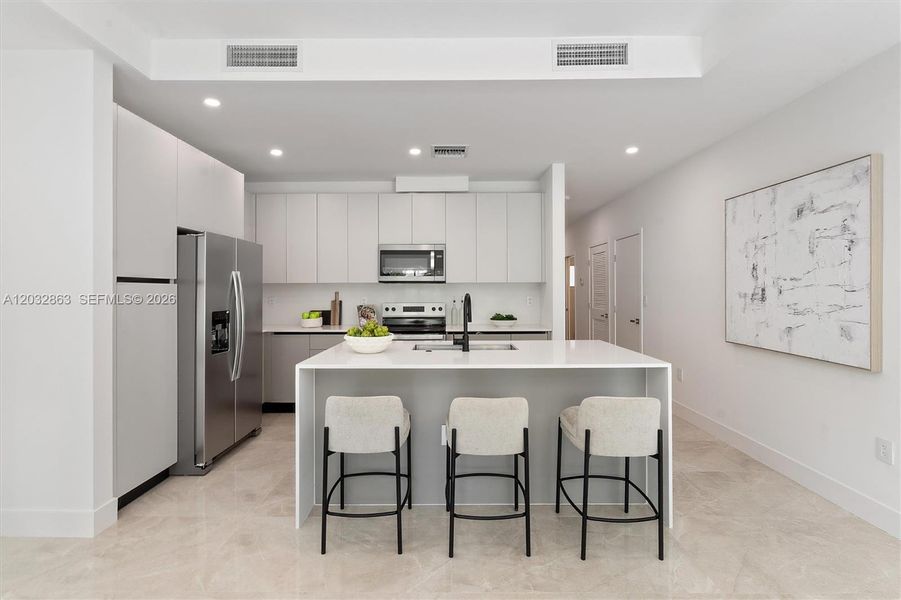 Furnished interior view inside a new home in , Coral Springs (Image 27). Furnished interior view inside a new home in , Coral Springs (Image 27).