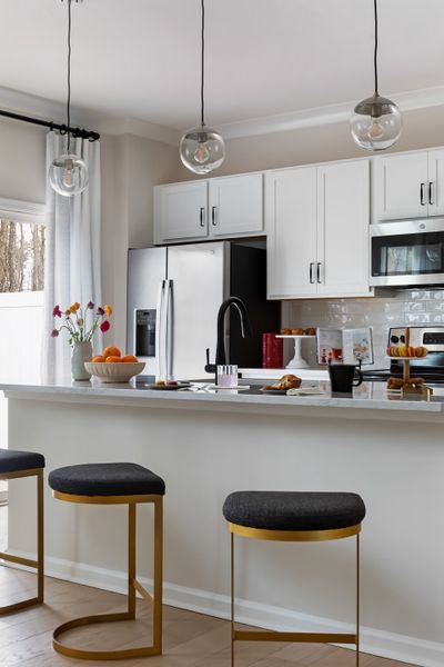 Representative furnished interior of a home built from the Anson by Tri Pointe Homes in Fifteen 15 Cannon, Charlotte (Image 10). Representative furnished interior of a home built from the Anson by Tri Pointe Homes in Fifteen 15 Cannon, Charlotte (Image 10).