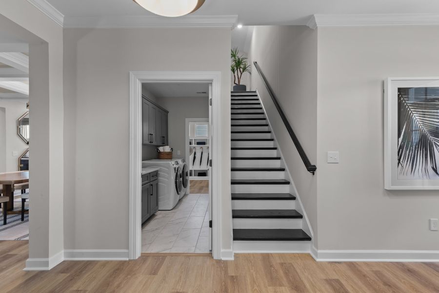 Representative furnished interior of a home built from the The Sand Dollar by Chesapeake Homes in Coastal Club of the Carolinas, Calabash (Image 47).