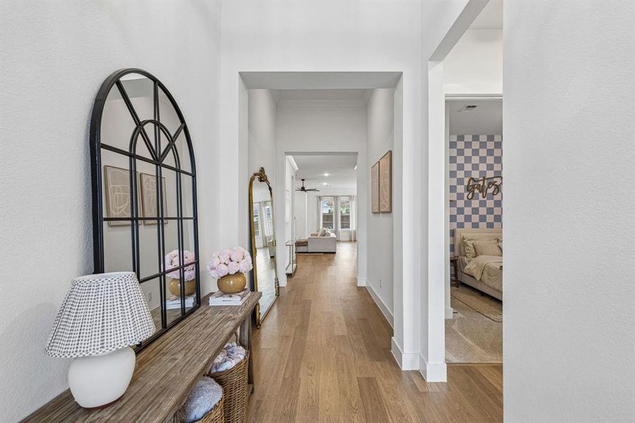 Furnished interior view inside a new home in , Aledo (Image 24).