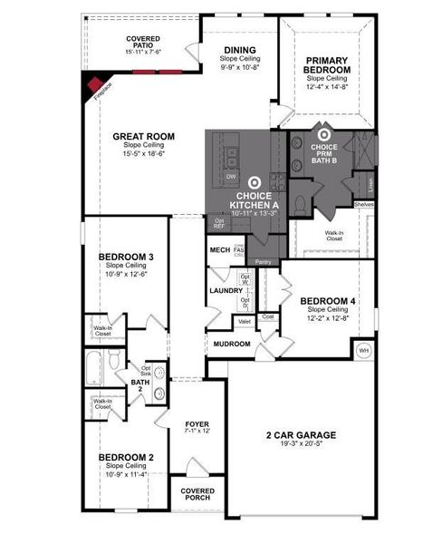 Beazer Homes Stark Farms Teton Floorplan Beazer Homes Stark Farms Teton Floorplan