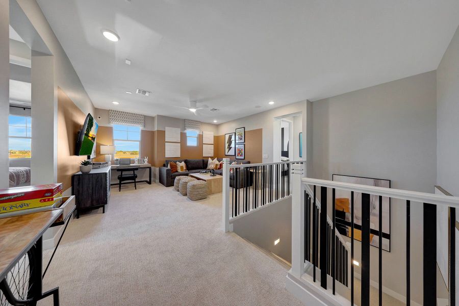 Representative furnished interior of a home built from the Slate by Mattamy Homes in Miravida, Surprise (Image 40).