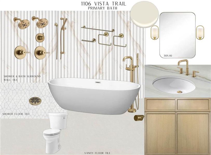 Close-up of interior finishes inside a home in , Atlanta (Image 10).