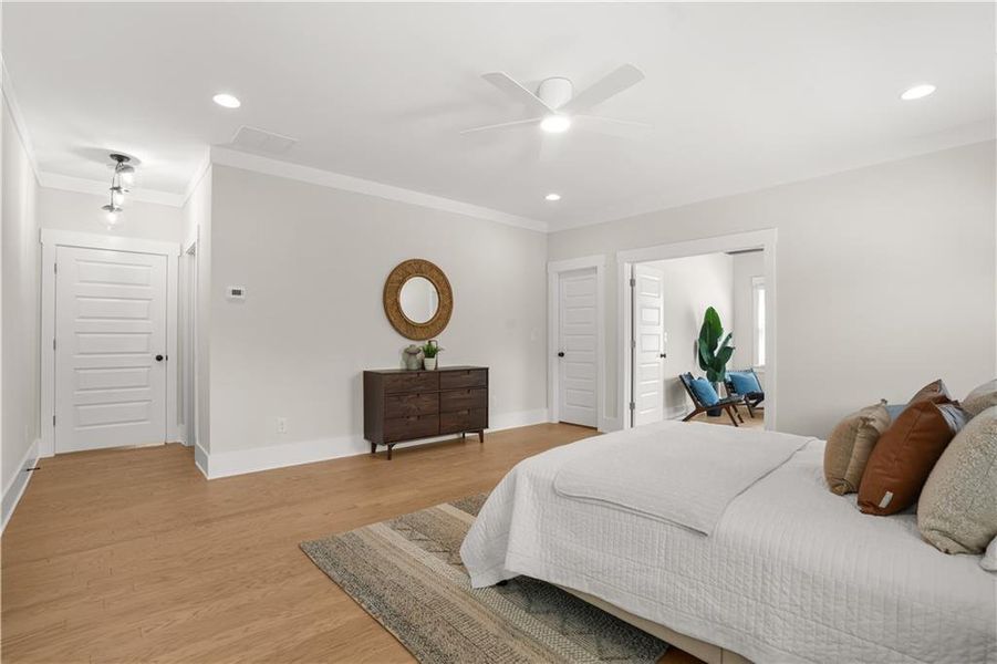 Furnished interior view inside a new home in , Scottdale (Image 22).