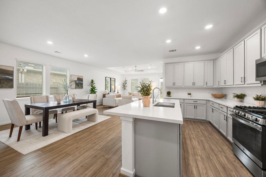 Open concept Dining